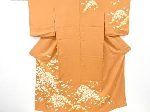 金彩遠山に松・梅・桜・楓模様刺繍訪問着